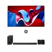 TV LG 올레드 evo (벽걸이형) + LG 사운드바   (OLED83C4KW.AS95TR) 썸네일이미지 0