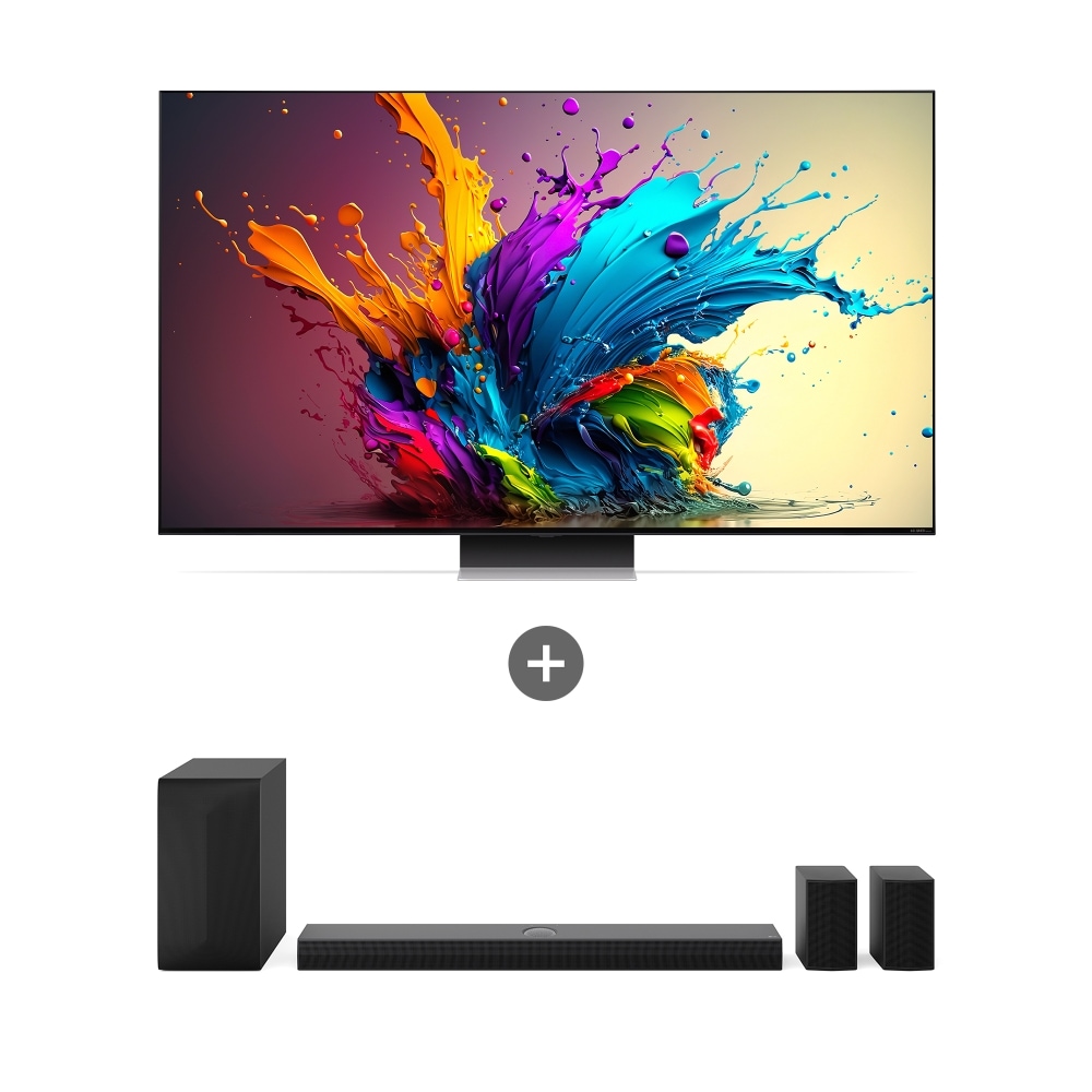 TV LG QNED evo (스탠드형) + LG 사운드바   (86QNED91TKS.AS70TR) 메인이미지 0