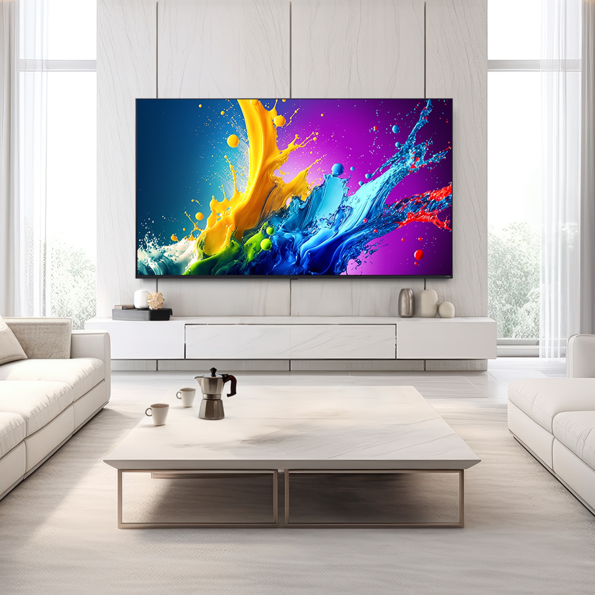 TV LG QNED TV (벽걸이형) (86QNED65TBW.AKRG) 줌이미지 1