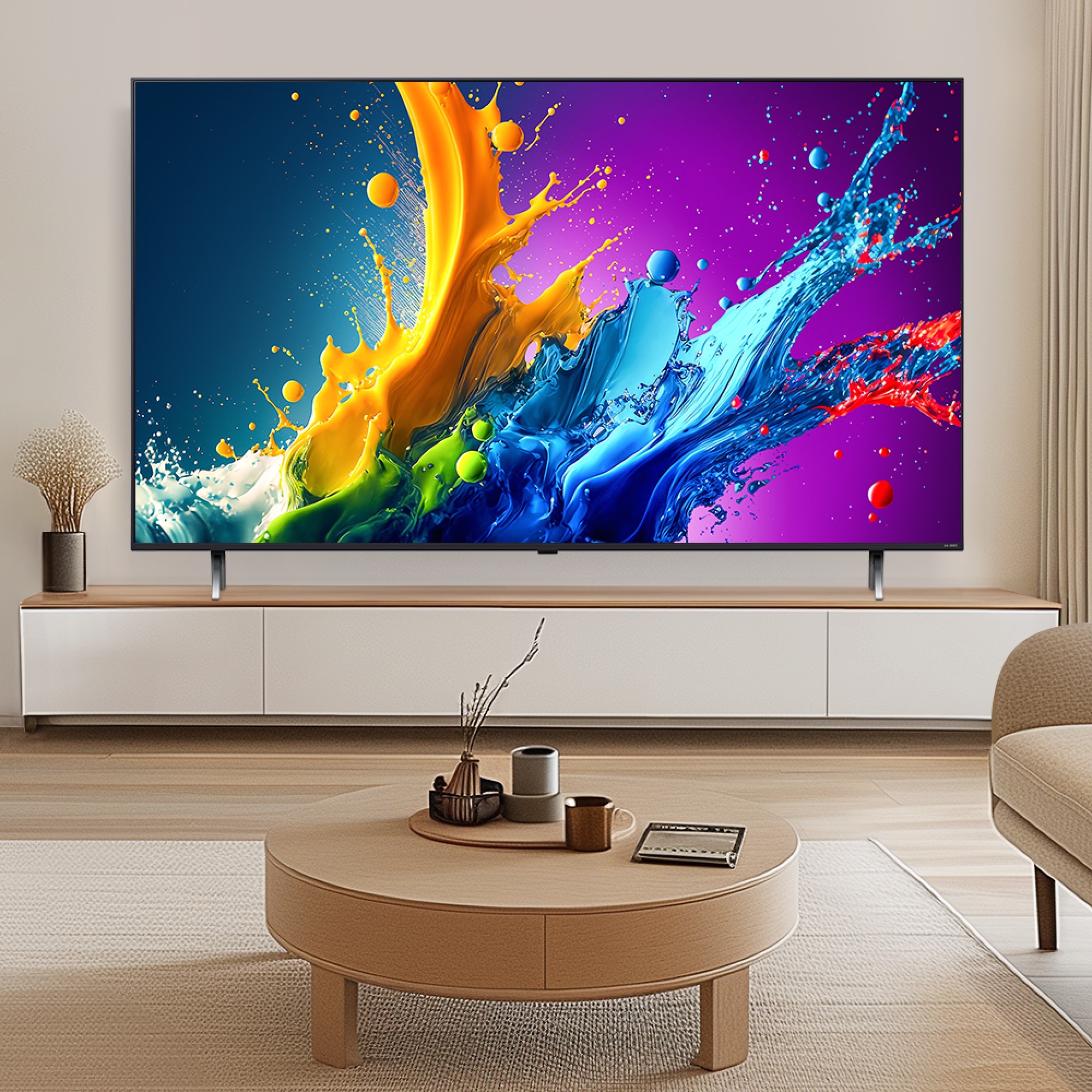 TV LG QNED TV (스탠드형) (75QNED70TNS.AKRG) 줌이미지 1