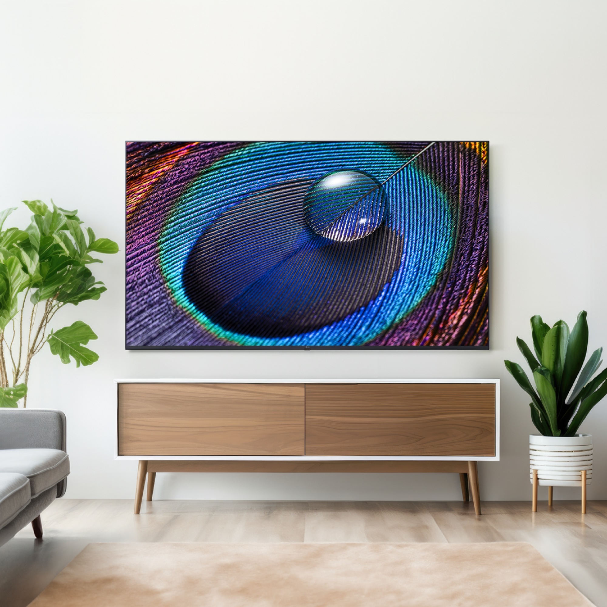 TV LG 울트라 HD TV (벽걸이형 (65UR831CW.AKRD) 줌이미지 1