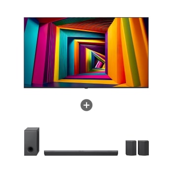 LG 울트라 HD TV (벽걸이형) <br> + LG 사운드바