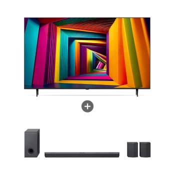 LG 울트라 HD TV (스탠드형) <br>+ LG 사운드바