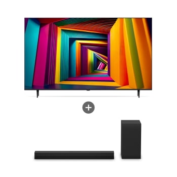 LG 울트라 HD TV (스탠드형)   + LG 사운드바 189cm 
