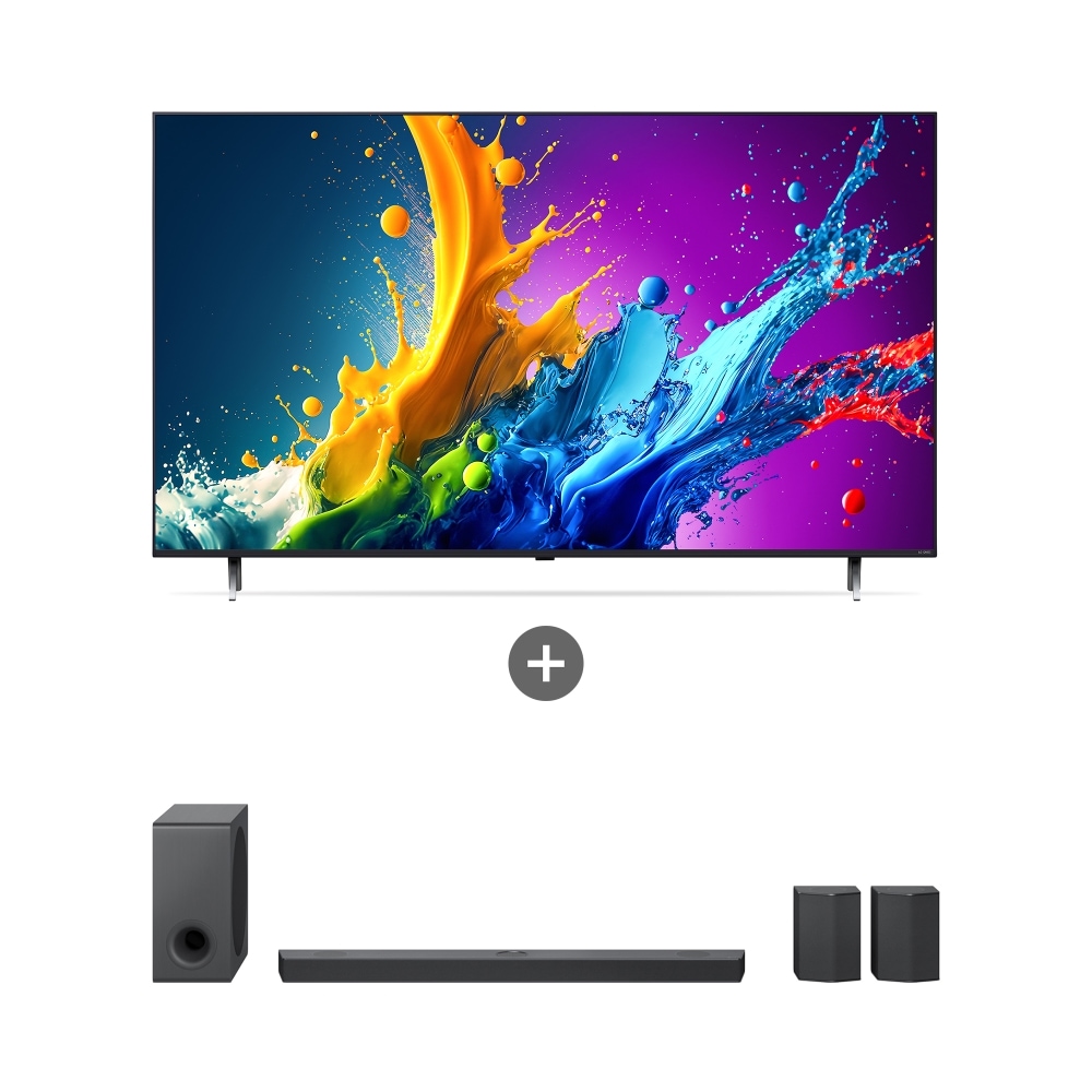 TV LG QNED TV (스탠드형)  + LG 사운드바 (86QNED65TBS.AS95QR) 메인이미지 0
