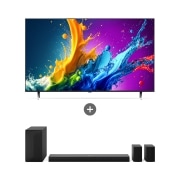 TV LG QNED TV (스탠드형)  + LG 사운드바 (75QNED65TBS.AS70TR) 썸네일이미지 1