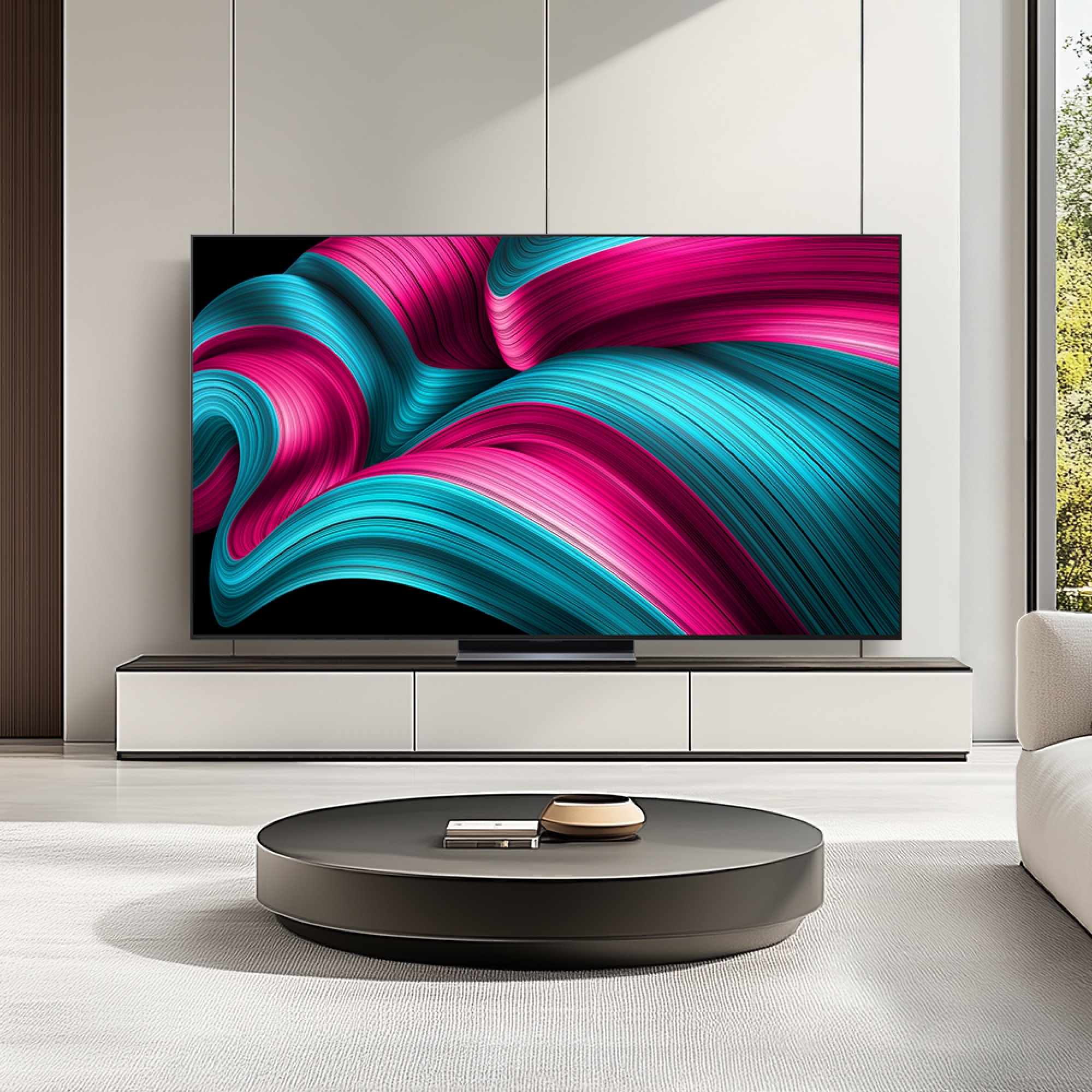 TV LG 올레드 evo (스탠드형) (OLED83C5KS.AKRG) 줌이미지 1