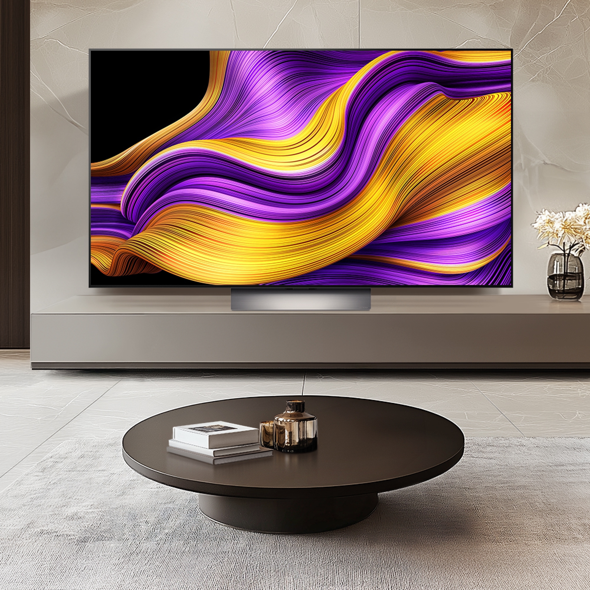 TV LG 올레드 evo (스탠드형) (OLED77G5KS.AKRG) 줌이미지 1