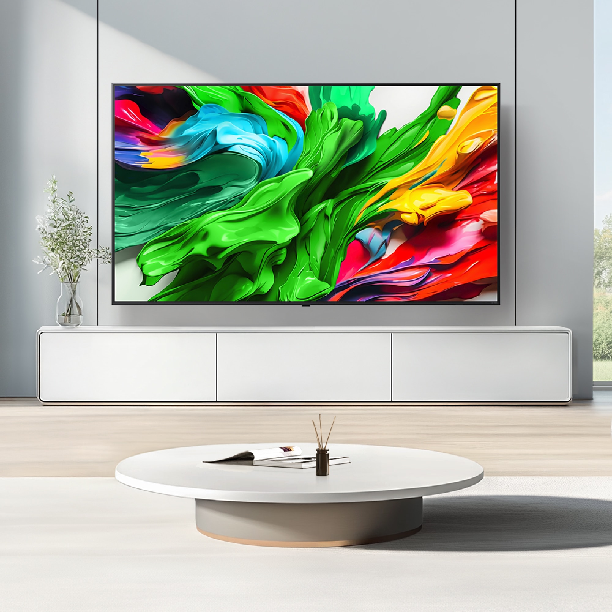 TV LG QNED evo (벽걸이형) (75QNED85AKW.AKRG) 줌이미지 0