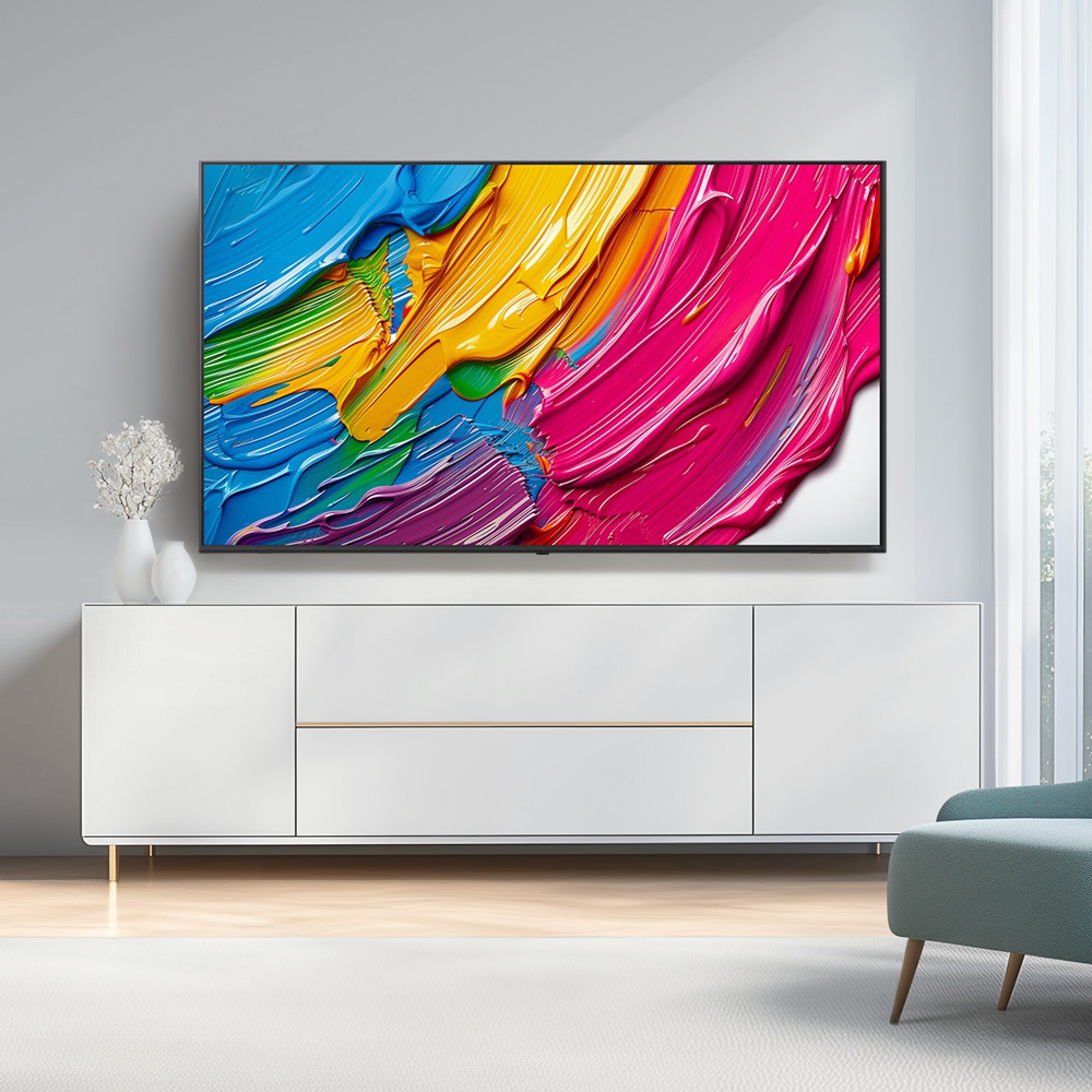 TV LG QNED TV (벽걸이형) (86QNED65ABW.AKRG) 줌이미지 1