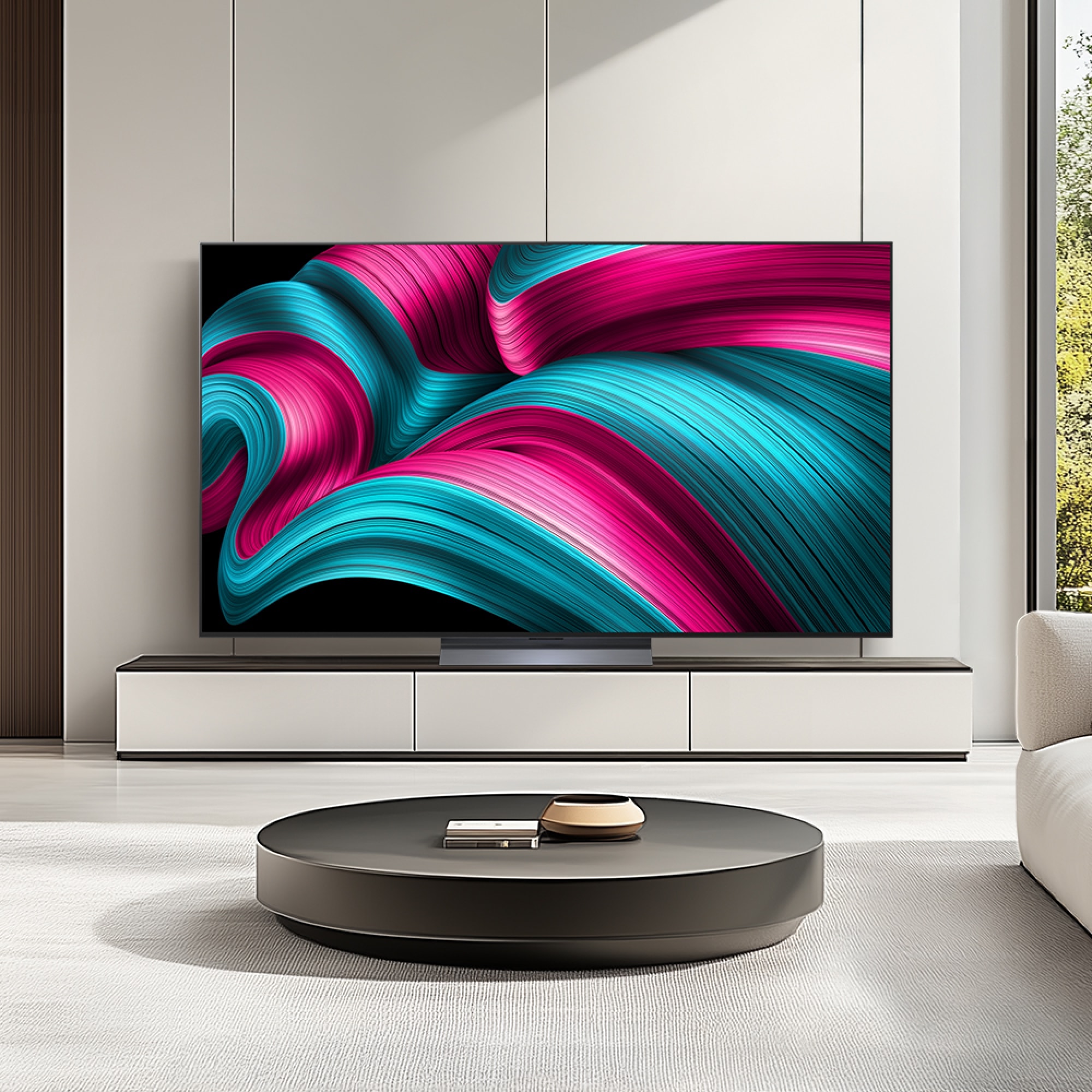 TV LG 올레드 evo (스탠드형) (OLED65C5SS.AKRG) 줌이미지 1