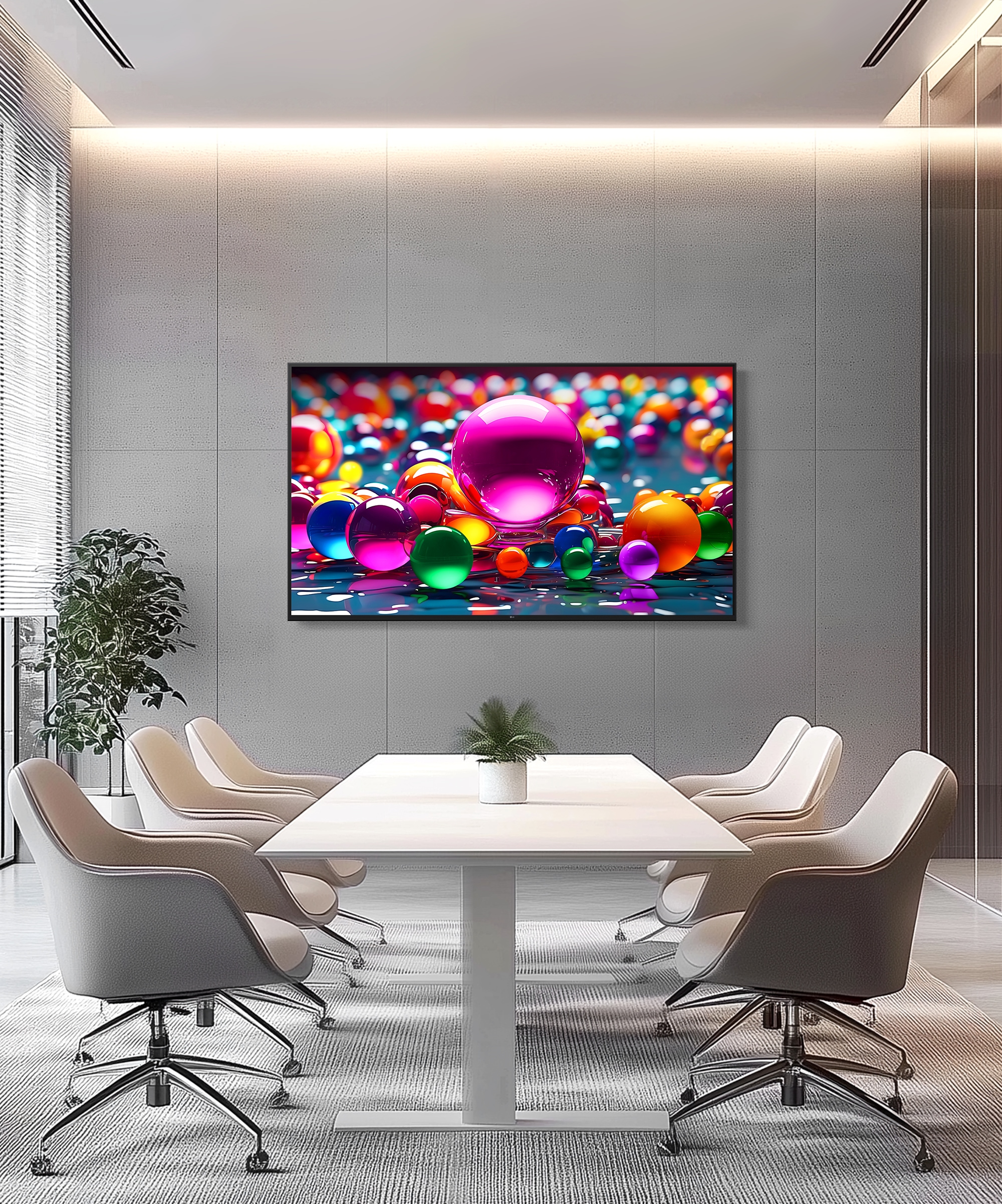 TV LG 울트라 HD TV (벽걸이형) (55UA7500GW.AKRG) 메인이미지 0