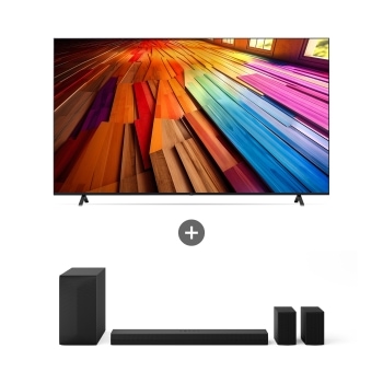 LG 울트라 HD TV (스탠드형) <br>+ LG 사운드바