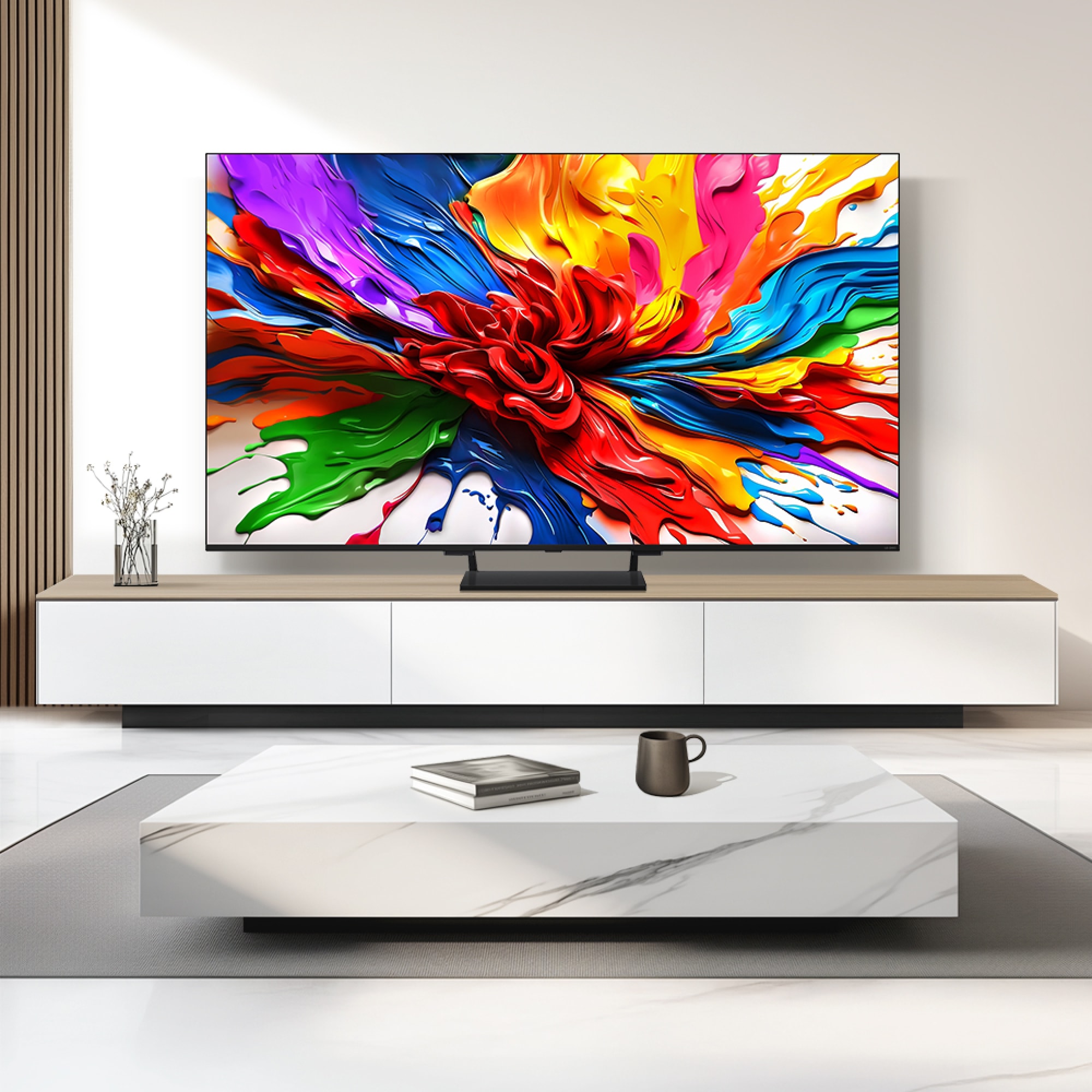 TV LG QNED evo AI (스탠드형) (85QNED93AKS.AKRQ) 줌이미지 1