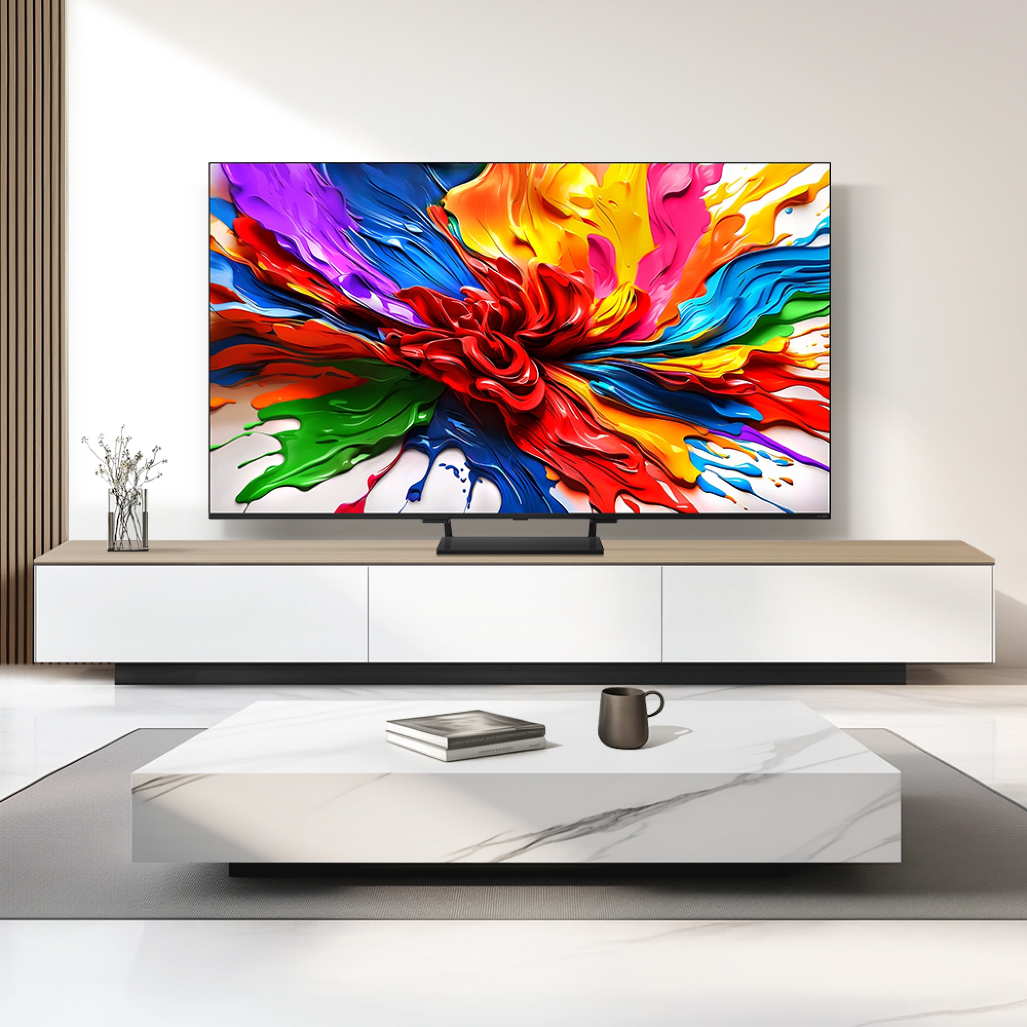 TV LG QNED evo AI (스탠드형) (65QNED93AKS.AKRQ) 줌이미지 1