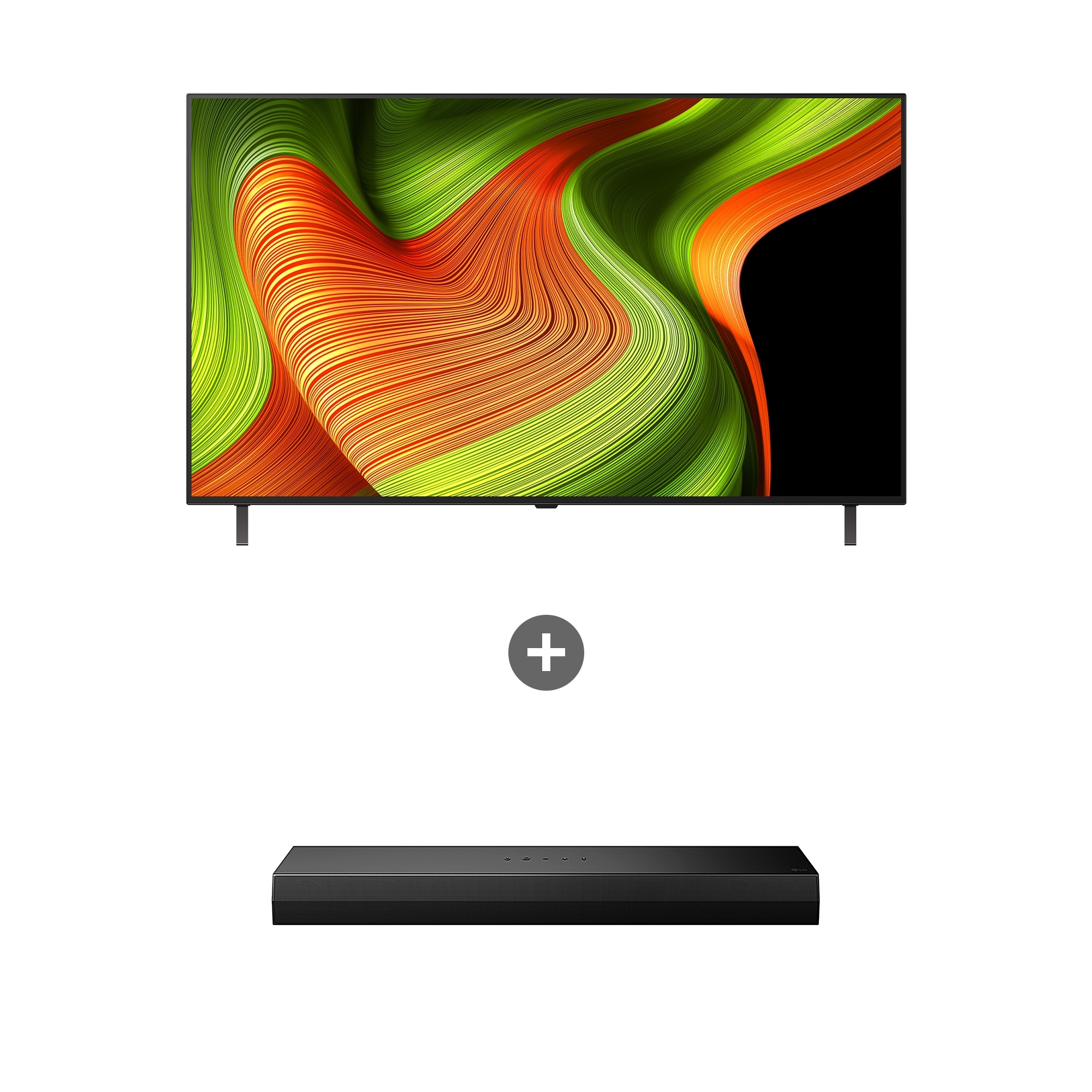TV LG 올레드 AI (스탠드형) + LG 사운드바 (OLED55B5NS.AS20A) 줌이미지 1
