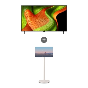 [구독/렌탈]LG 올레드 AI (스탠드형) + LG 스탠바이미 2 OLED55B5NSP (자가관리/의무사용72개월/설치비포함)