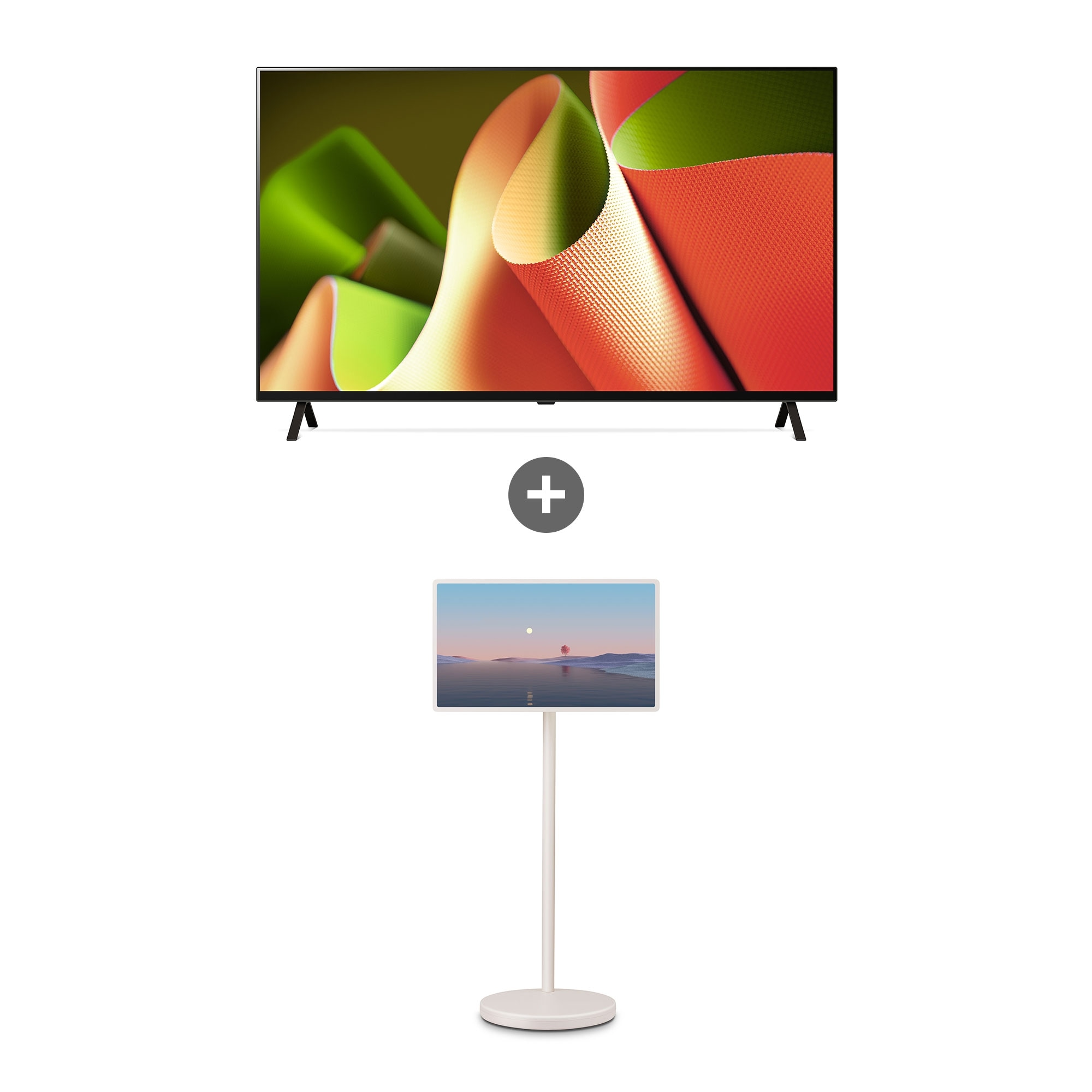 TV LG 올레드 TV (스탠드형) + LG 스탠바이미 2 (OLED48B4NSP.AKRG) 줌이미지 1