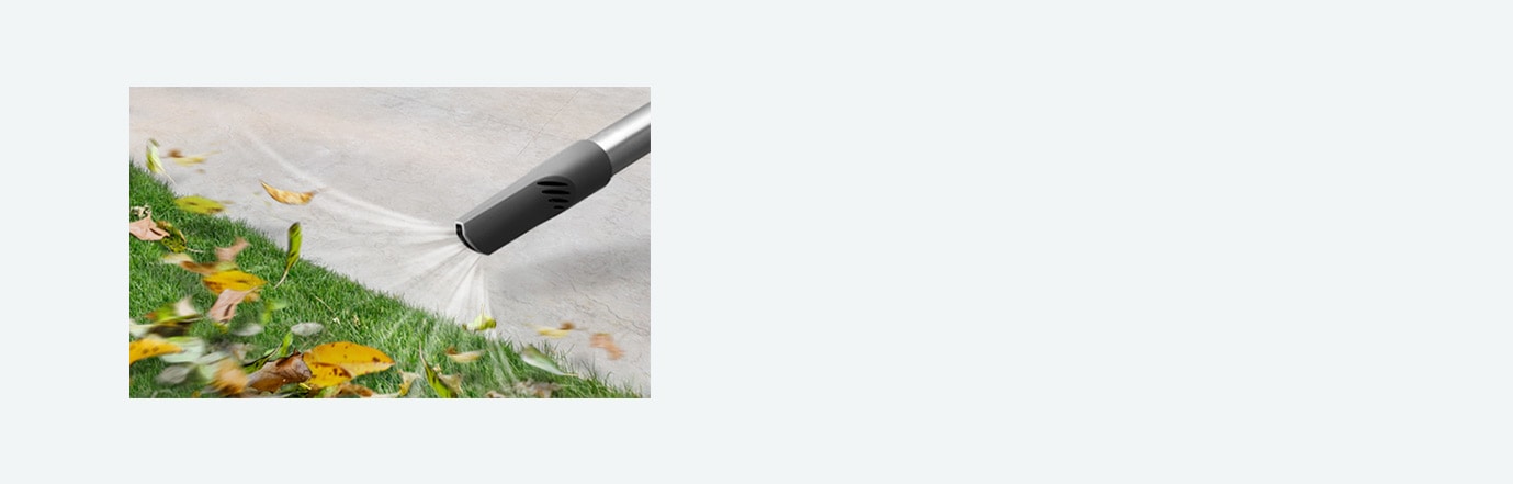 바람을 불어 편리한 청소 <br> 불어내기 기능 1