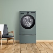 워시콤보 LG 트롬 오브제컬렉션 워시콤보 + 키높이 수납함 (FH25GAGF.AKOR) 썸네일이미지 1
