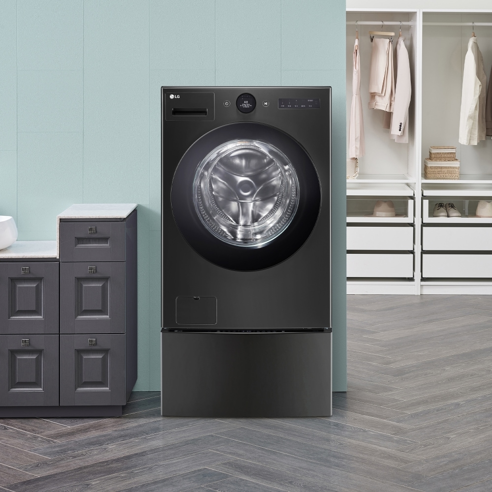 워시콤보 LG 트롬 오브제컬렉션 워시콤보 + 미니워시 (FH25KAX.CKOR) 메인이미지 1