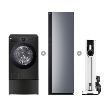 LG 트롬 오브제컬렉션 워시콤보 + LG 스타일러 + LG 코드제로 A9S