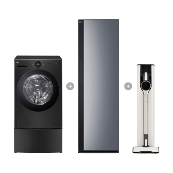 LG 트롬 오브제컬렉션 워시콤보 + LG 스타일러 + LG 코드제로 A9S