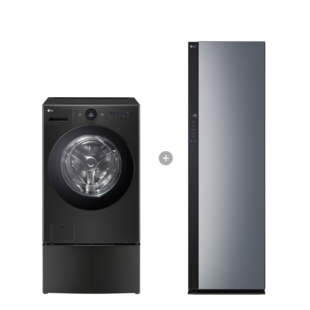 워시콤보 LG 트롬 오브제컬렉션 워시콤보 + LG 스타일러 (KAX-G52.CKOR) 메인이미지 0