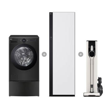 LG 트롬 오브제컬렉션 워시콤보 + LG 스타일러 + LG 코드제로 A9S