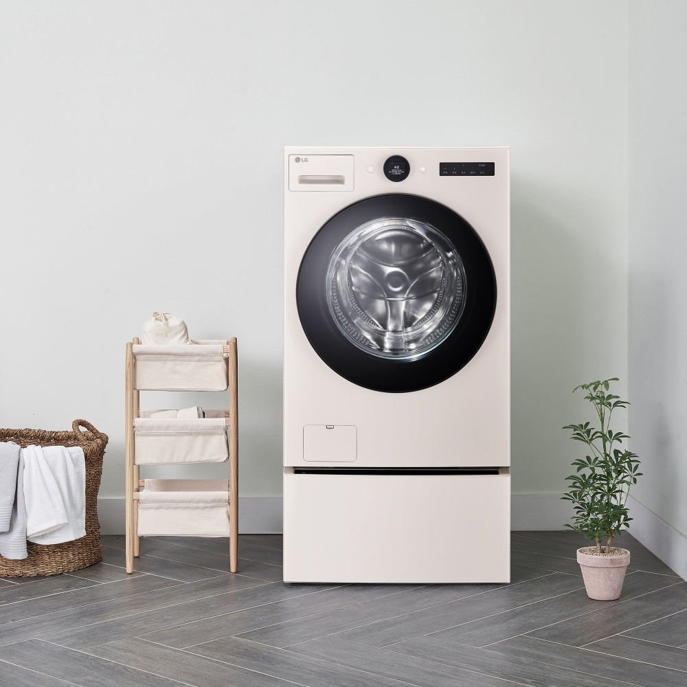 워시콤보 LG 트롬 오브제컬렉션 워시콤보 + 키높이 수납함 (FH25ESF.AKOR) 메인이미지 0