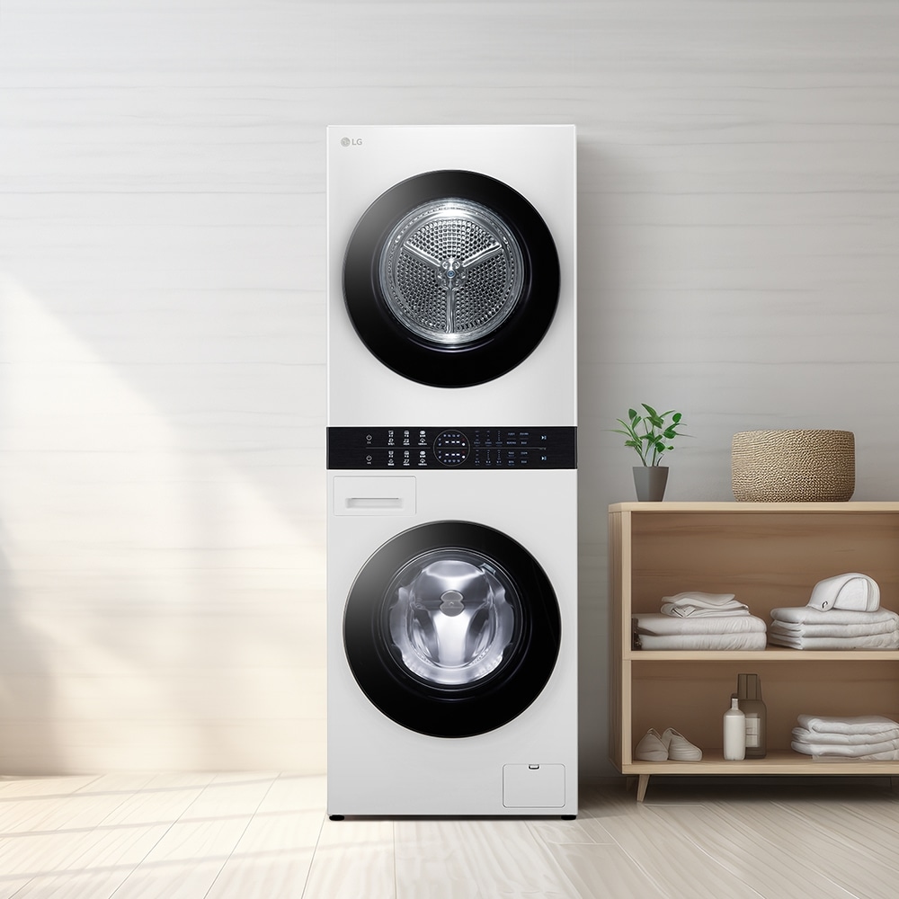 워시타워 LG 트롬 오브제컬렉션 워시타워 컴팩트 (W10WAN.AKOR) 메인이미지 1