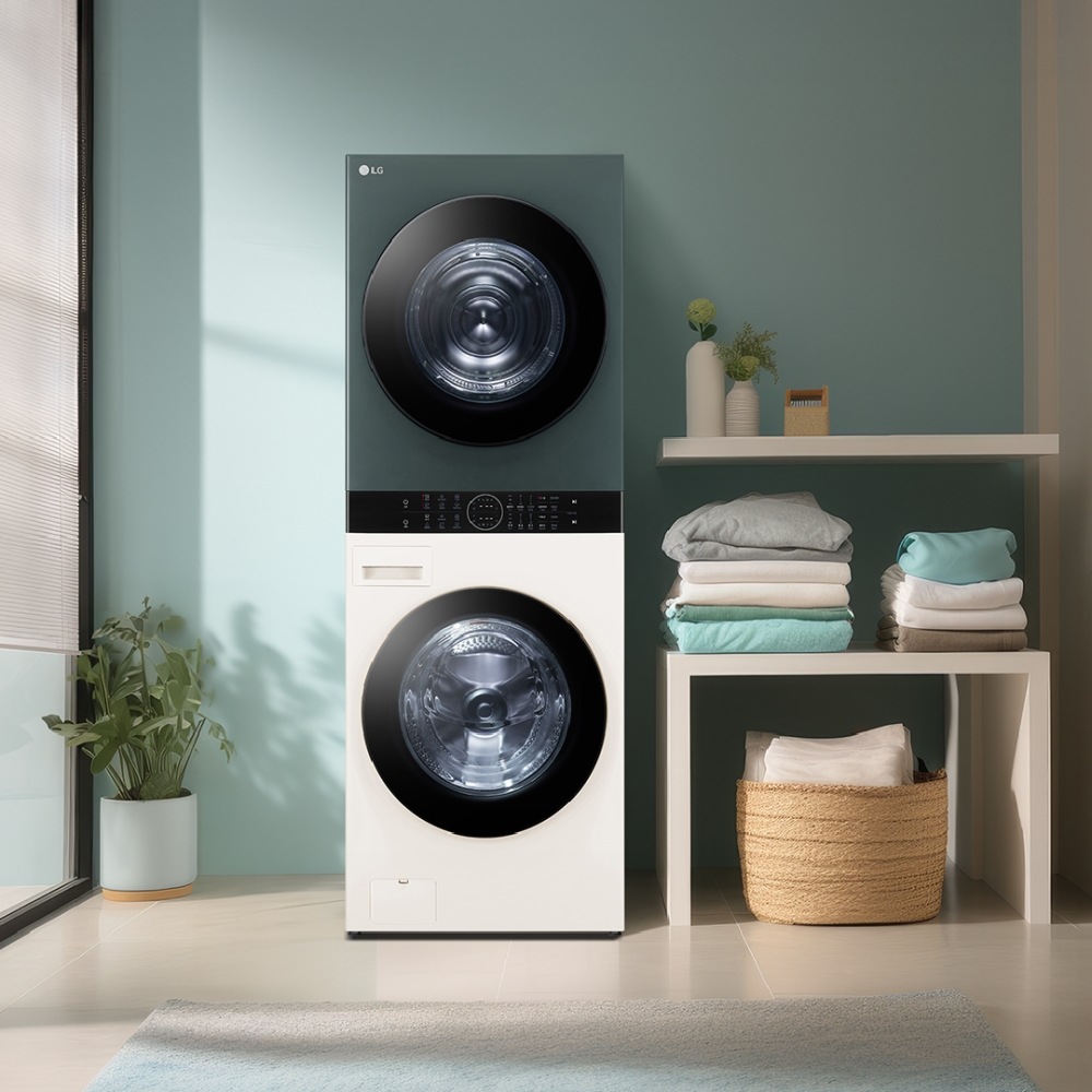 LG 오브제컬렉션 LG 트롬 오브제컬렉션 워시타워 (W21EGH.AKOR) 메인이미지 0