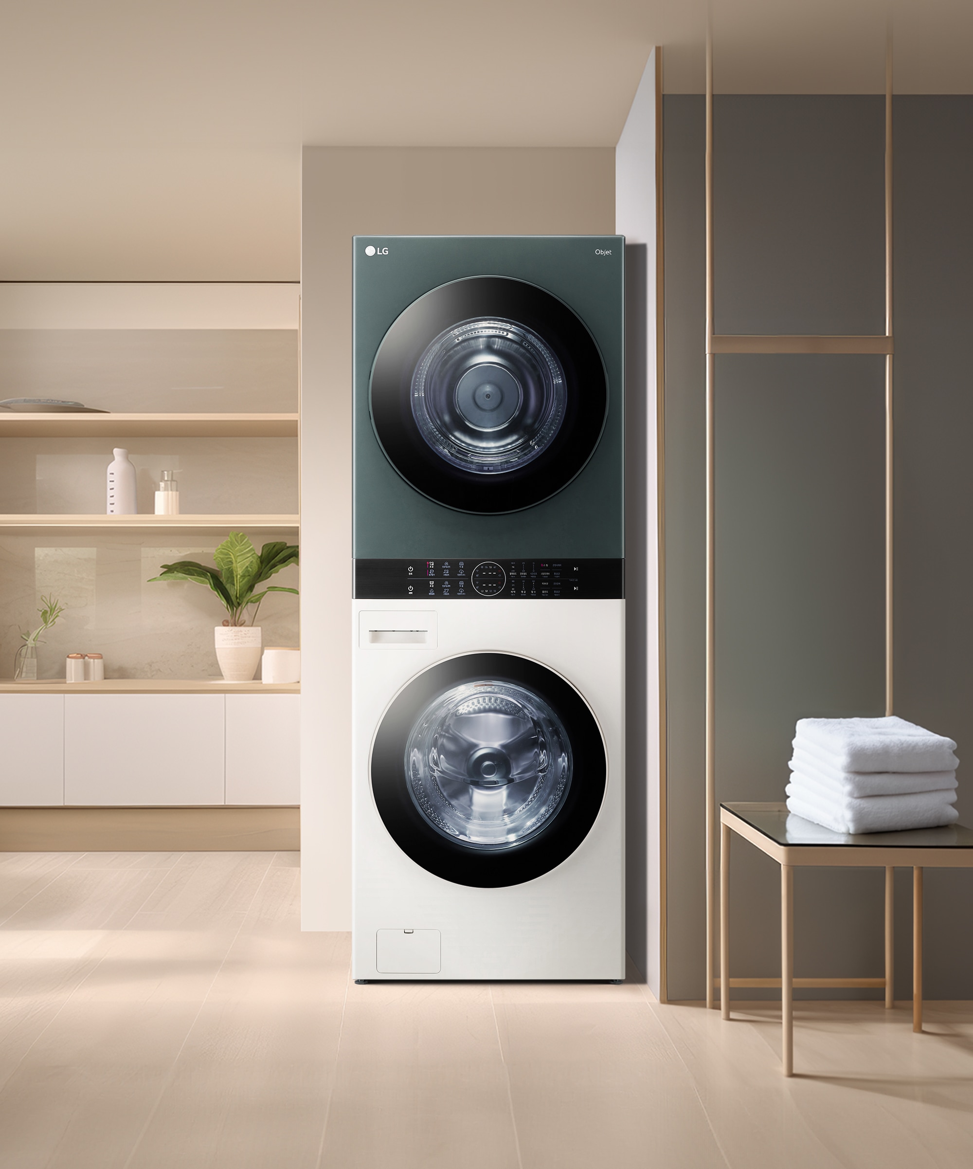 LG 업 가전 LG 트롬 오브제컬렉션 워시타워 (W21EGZ.AKOR) 메인이미지 0