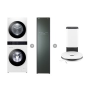 워시타워 LG 워시타워 컴팩트 + LG 스타일러+ LG 코드제로 R5 (W10W-3G85HA.AKOR) 썸네일이미지 0