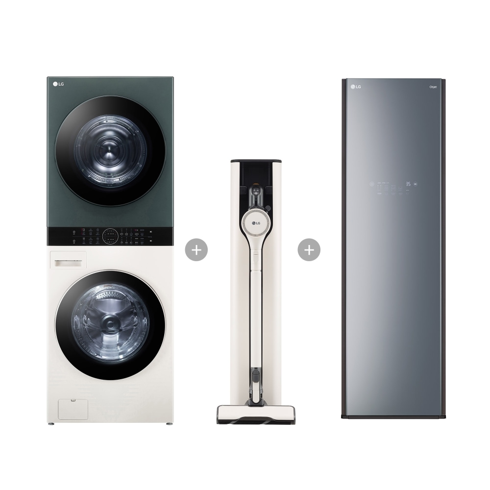 워시타워 LG 워시타워 + LG 스타일러 + LG 코드제로 A9S (W1EGZ-MU8WD.AKOR) 메인이미지 0