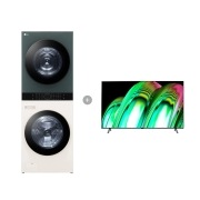 워시타워 LG 트롬 오브제컬렉션 워시타워 + LG 올레드 TV (스탠드형) (W21EGH-7AES.AKOR) 썸네일이미지 1