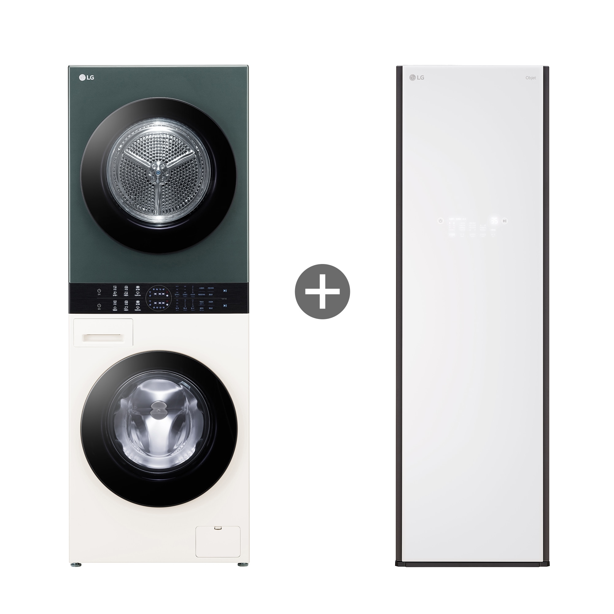 워시타워 LG 트롬 오브제컬렉션 워시타워 컴팩트 + LG 스타일러 (W10EGN-5WBP.AKOR) 줌이미지 1