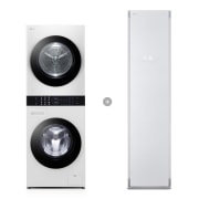 워시타워 LG 트롬 오브제컬렉션 워시타워 컴팩트 + LG 스타일러 (W10WAN-3WGM.AKOR) 썸네일이미지 1