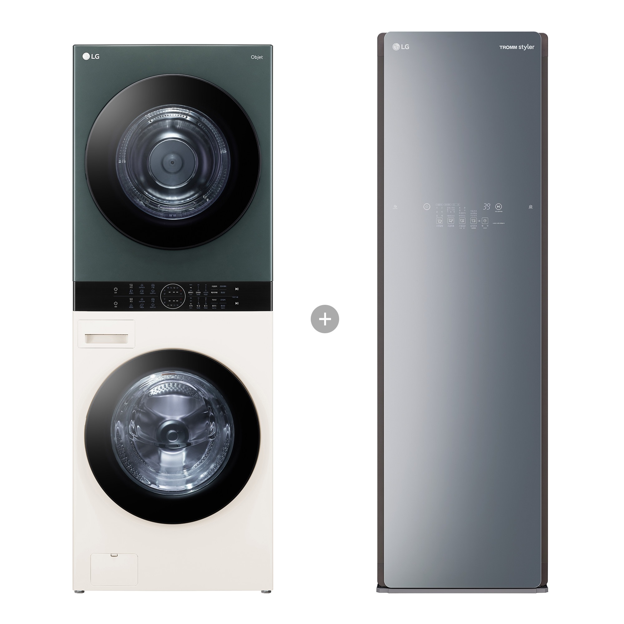 워시타워 LG 트롬 오브제컬렉션 워시타워 + LG 스타일러 (W20EGAN-5MA.AKOR) 줌이미지 0