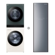 워시타워 LG 트롬 오브제컬렉션 워시타워 + LG 스타일러 (W20EGAN-5MA.AKOR) 썸네일이미지 0