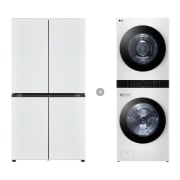 워시타워 LG 디오스 오브제컬렉션 매직스페이스 냉장고 + LG 트롬 오브제컬렉션 워시타워 (W20WH-T873W.AKOR) 썸네일이미지 1