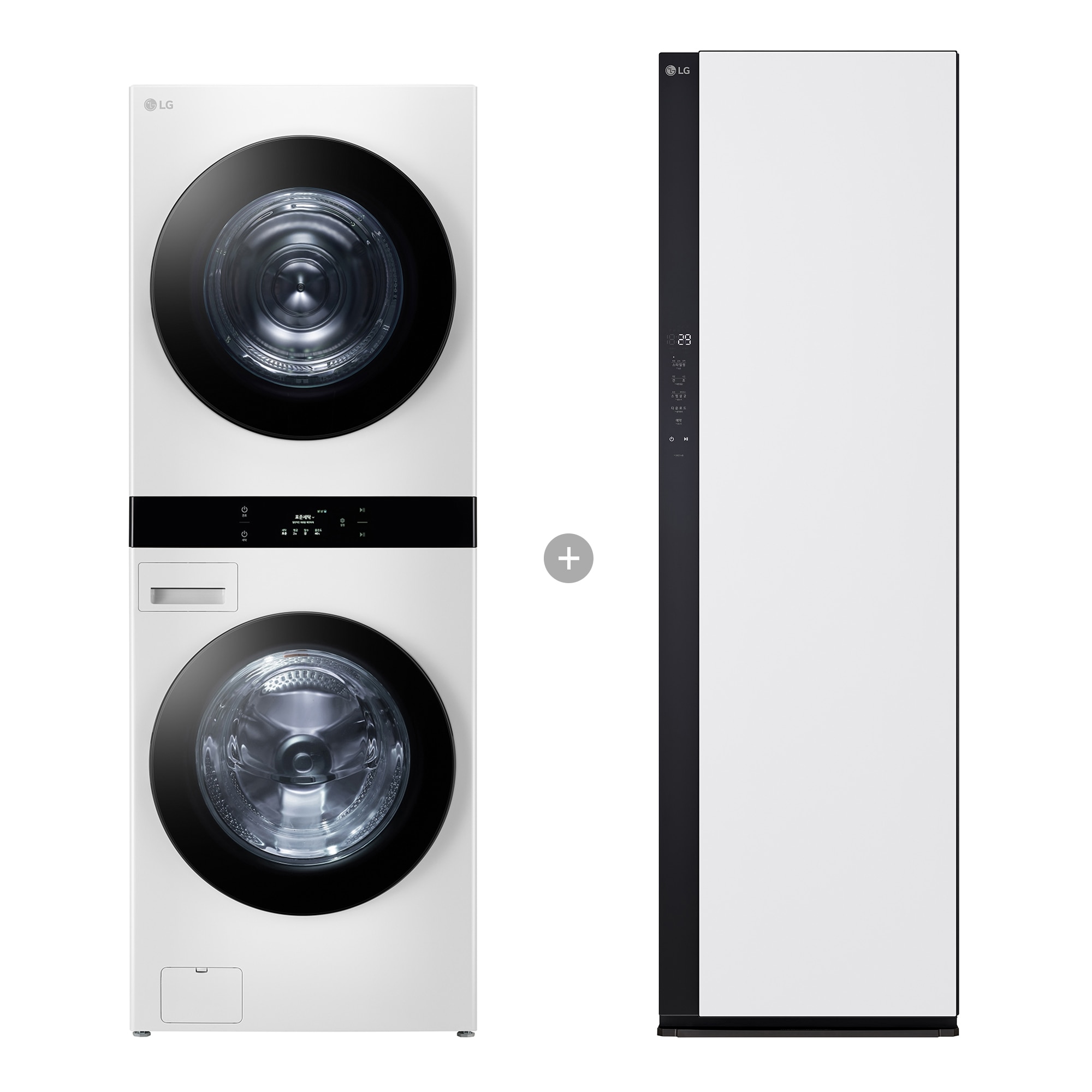 워시타워 LG 트롬 오브제컬렉션 워시타워 + LG 스타일러 (WL21WW-5S4.AKOR) 줌이미지 1