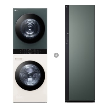 LG 트롬 오브제컬렉션 워시타워 + LG 스타일러