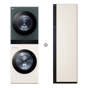 LG 트롬 오브제컬렉션 워시타워 + LG 스타일러