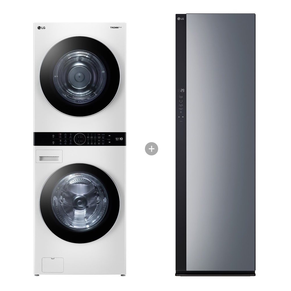 워시타워 LG 트롬 오브제컬렉션 워시타워 + LG 스타일러 (W20WD-5M5.AKOR) 메인이미지 0