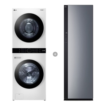 LG 트롬 오브제컬렉션 워시타워 + LG 스타일러