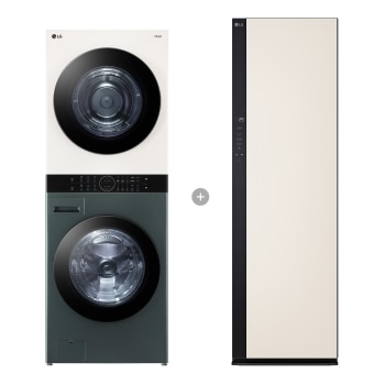 LG 트롬 오브제컬렉션 워시타워 + LG 스타일러