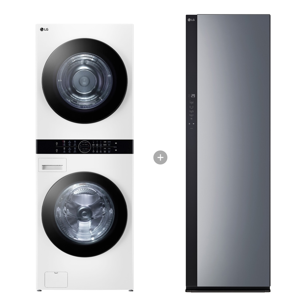워시타워 LG 트롬 오브제컬렉션 워시타워 + LG 스타일러 (W20WANQ-5M5.AKOR) 메인이미지 0