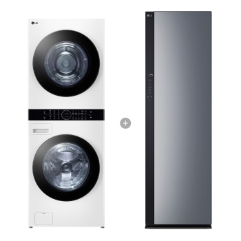 LG 트롬 오브제컬렉션 워시타워 + LG 스타일러