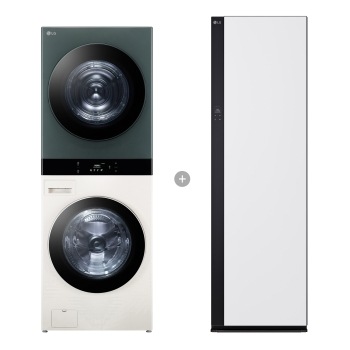 LG 트롬 오브제컬렉션 워시타워 + LG 스타일러